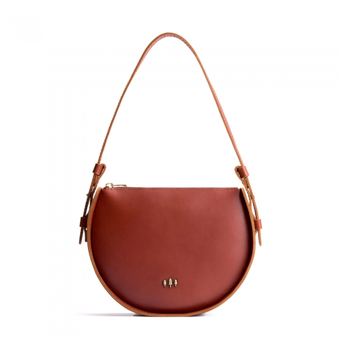 Portland Moon Shot Shoulder Bag - Chestnut