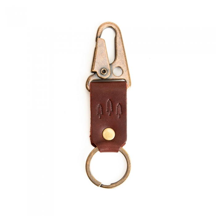 Portland PLG Keychain - Cognac