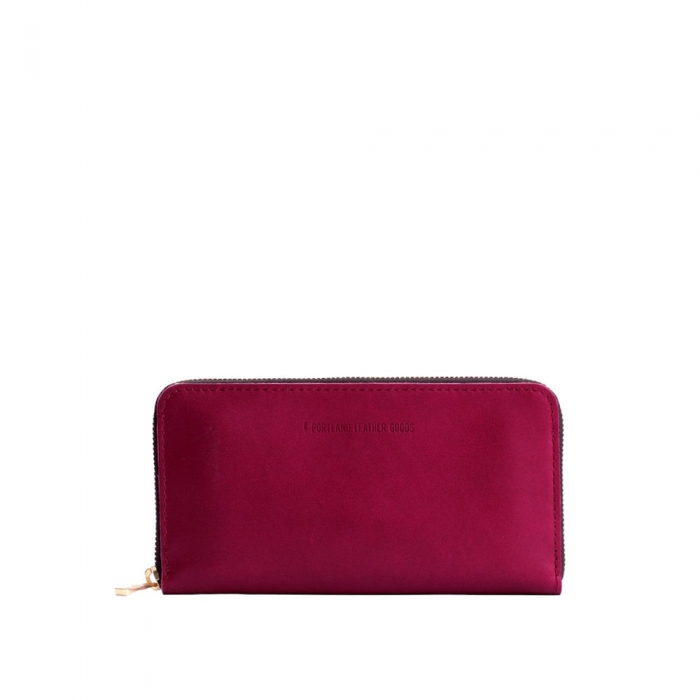 Portland Accordion Zip Wallet - Berry Good