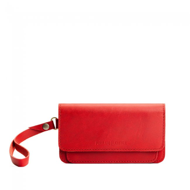 Portland Lily Wristlet - Ruby Portland Lily Wristlet - Ruby