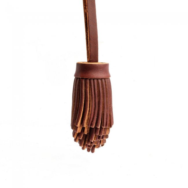 Portland Pom Tassel - Cognac Portland Pom Tassel - Cognac