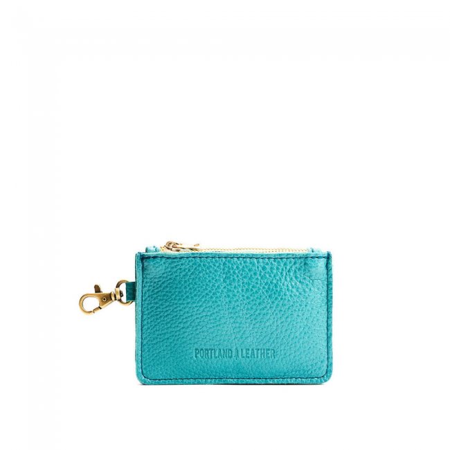 Portland Zip-Zap Duo Wallet - Seafoam