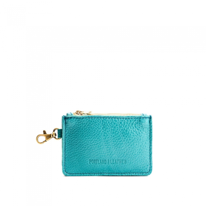 Portland Zip-Zap Duo Wallet - Seafoam