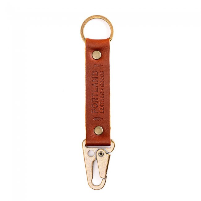 Portland PLG Keychain - Chestnut Portland PLG Keychain - Chestnut