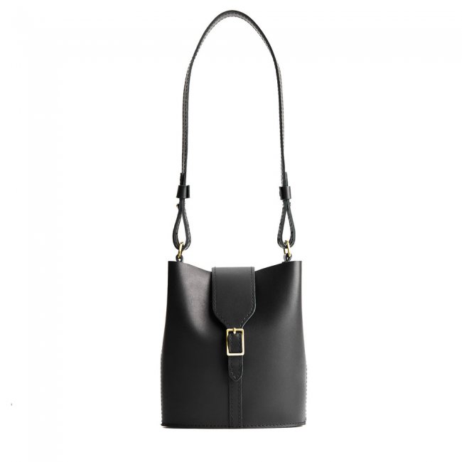 Portland Polly Bucket Bag - Black