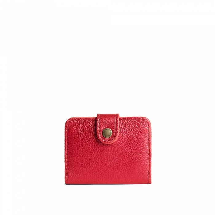 Portland Mini Bifold Wallet - Reba Red