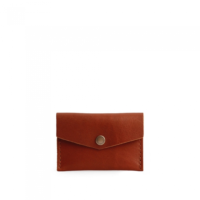 Portland Mini Envelope Wallet - Chestnut