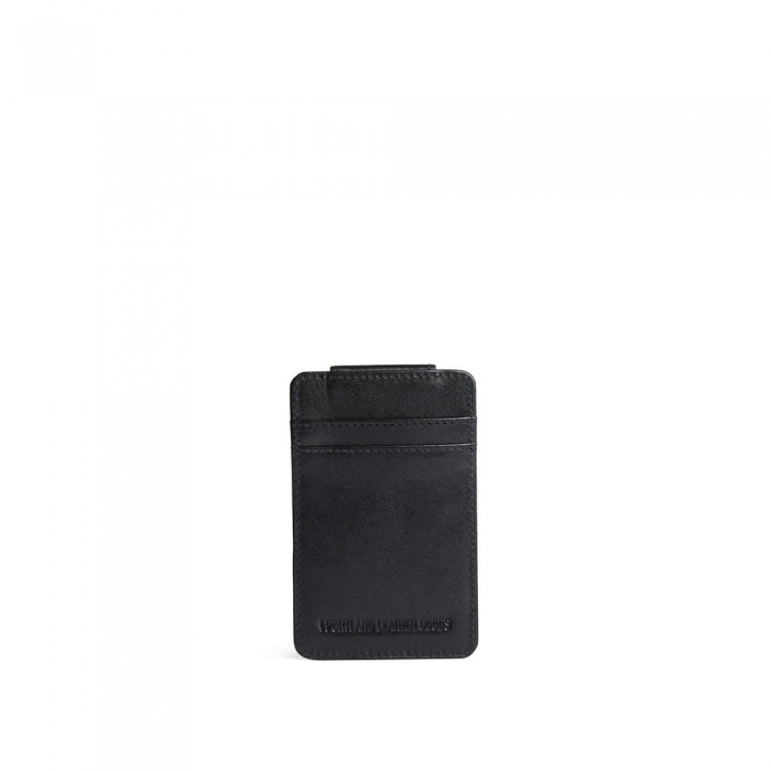 Portland Varsity Card Holder - Black Rock