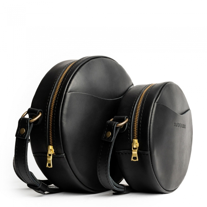 Portland Circle Crossbody - Black