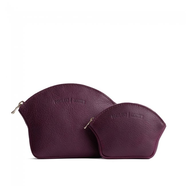 Portland Seashell Pouch - Plum
