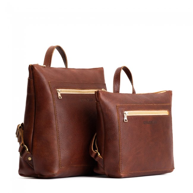 Portland Tote Backpack - Nutmeg