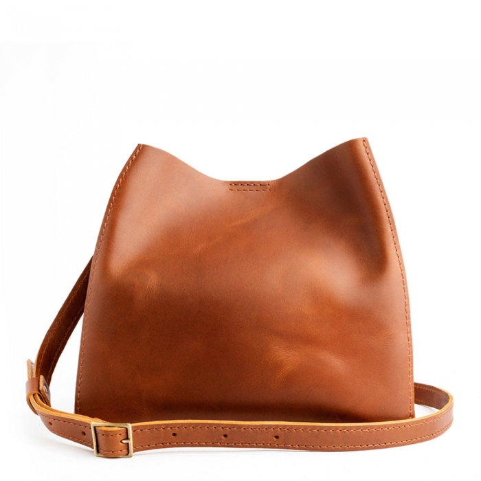 Portland Butterfly Bucket Bag - Honey