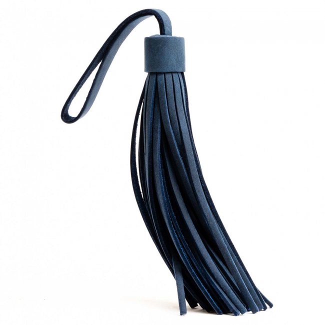 Portland Leather Tassel - Deep Water