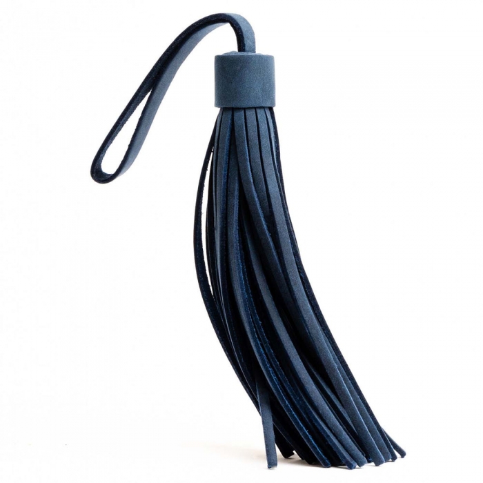Portland Leather Tassel - Deep Water