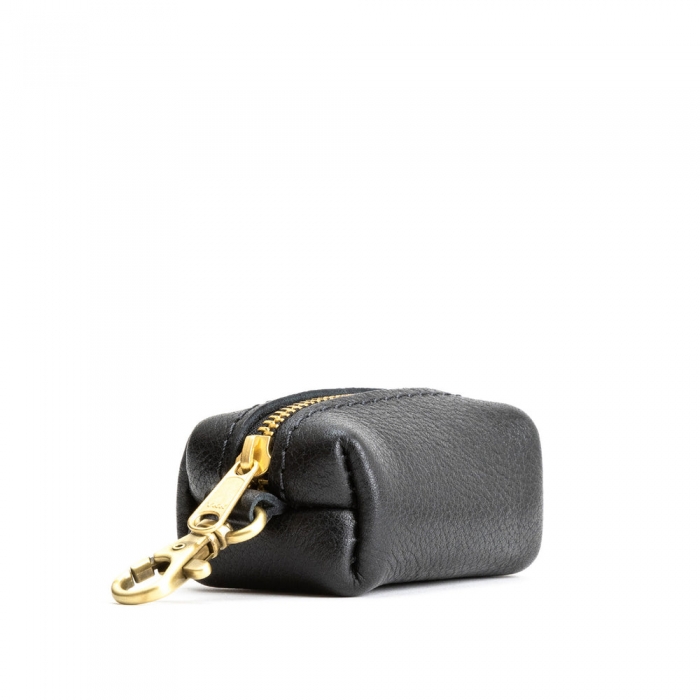 Portland Dopp Keychain - Pebbled black