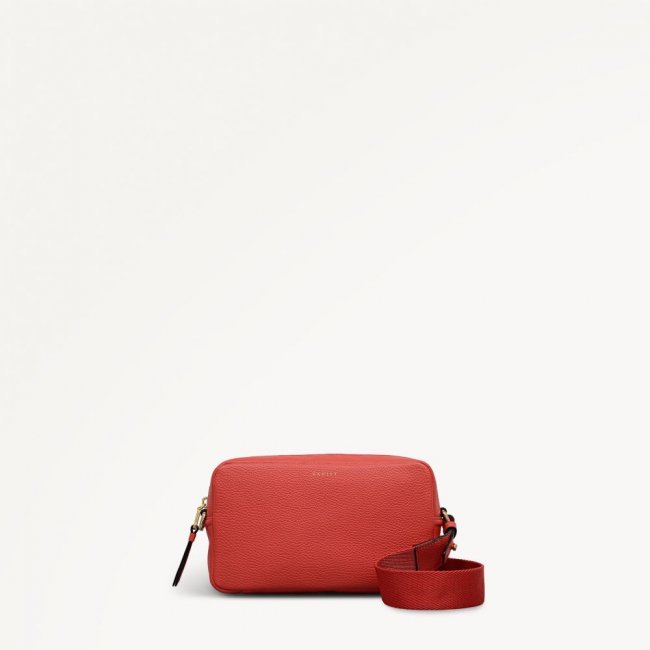 Radley London Quick Ship Women's Tavistock - Mini Zip Around Cross Body - Red  Radley London Quick Ship Women's Tavistock - Mini Zip Around Cross Body - Red