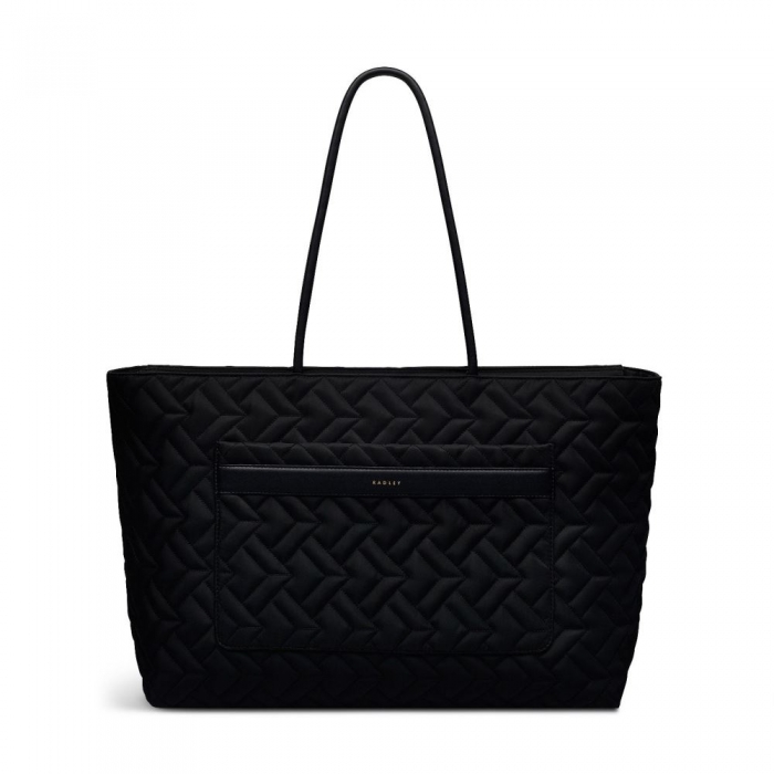 Radley London Quick Ship Women's Holland Park - Large Ziptop Tote - Black