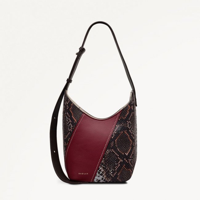 Radley London Quick Ship Women's Beaton Close - Small Ziptop Cross Body - Carmine  Radley London Quick Ship Women's Beaton Close - Small Ziptop Cross Body - Carmine