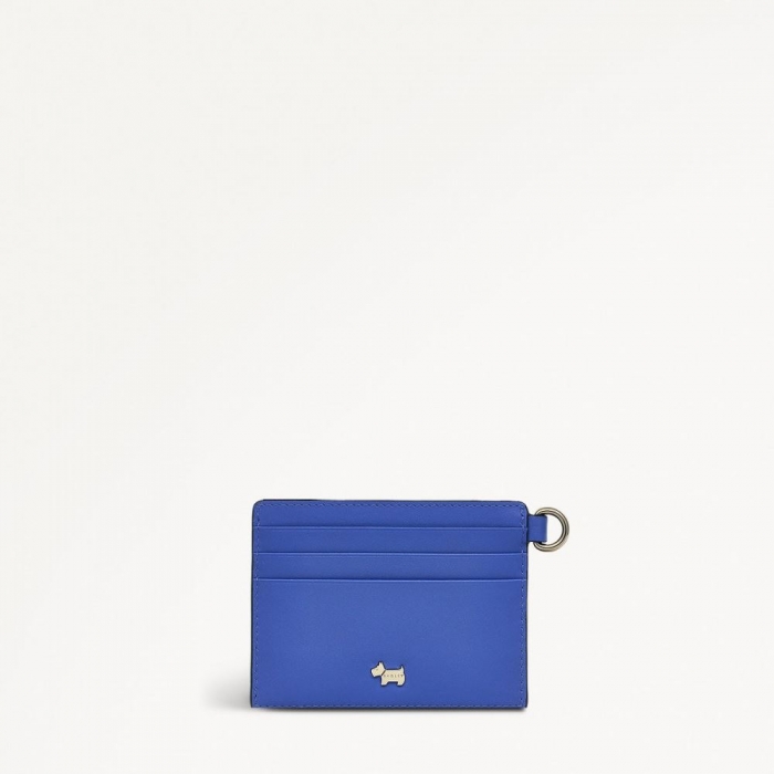 Radley London Quick Ship Women's Pockets - Small Card Holder - Yves Blue