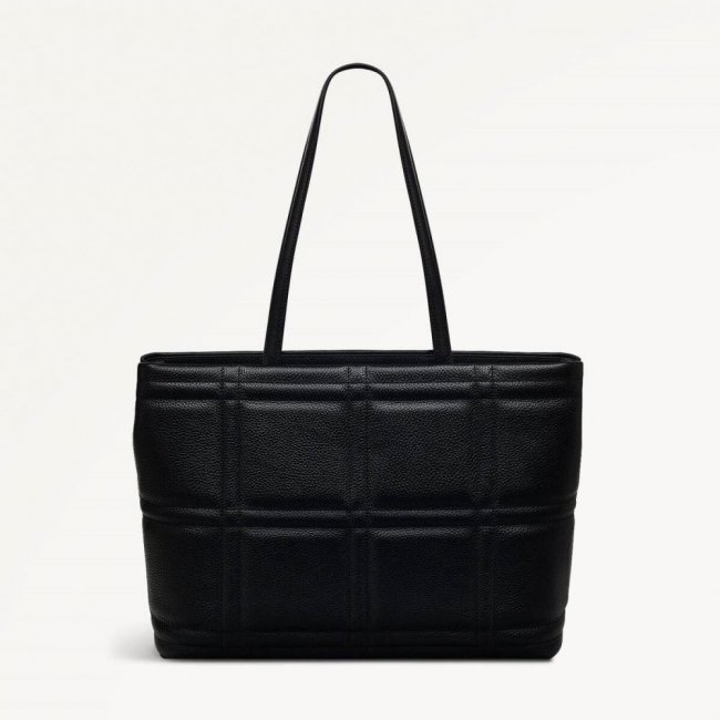 Radley London Quick Ship Women's Sunny Dene - Medium Ziptop Tote - Black  Radley London Quick Ship Women's Sunny Dene - Medium Ziptop Tote - Black