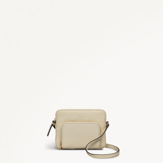 Radley London Quick Ship Women's Redford Close - Small Ziptop Cross Body - Chalk