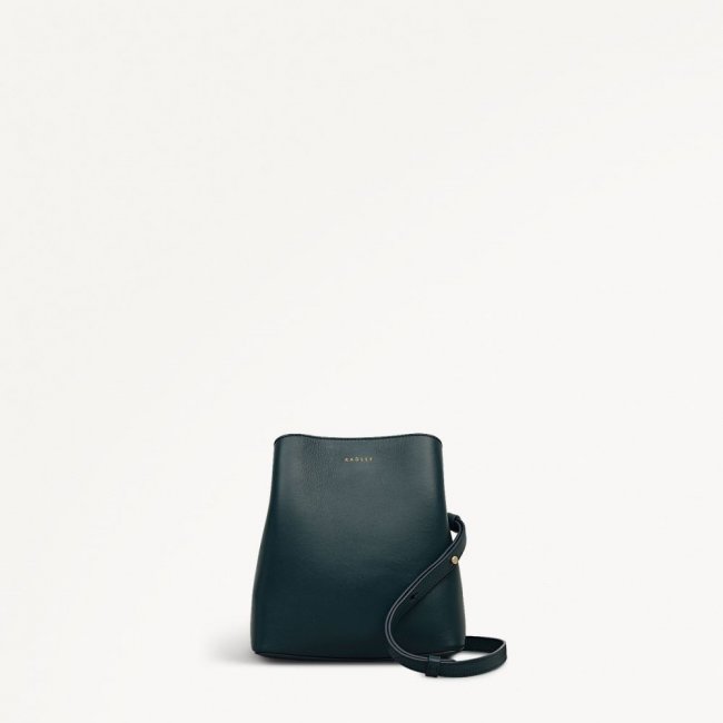 Radley London Quick Ship Women's Dukes Place - Small Compartment Cross Body - Teal  Radley London Quick Ship Women's Dukes Place - Small Compartment Cross Body - Teal