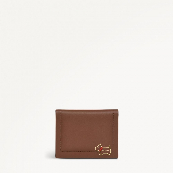 Radley London Quick Ship Women's Heritage Lane - Small Card Holder - Saddle