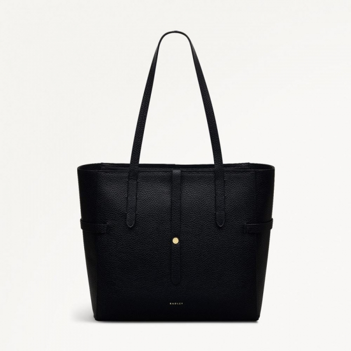 Radley London Quick Ship Women's Abingdon Road - Large Ziptop Shoulder - Black