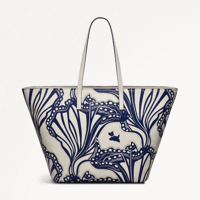 Radley London Quick Ship Women's Under The Sea - Large Open Top Tote - Chalk  Radley London Quick Ship Women's Under The Sea - Large Open Top Tote - Chalk