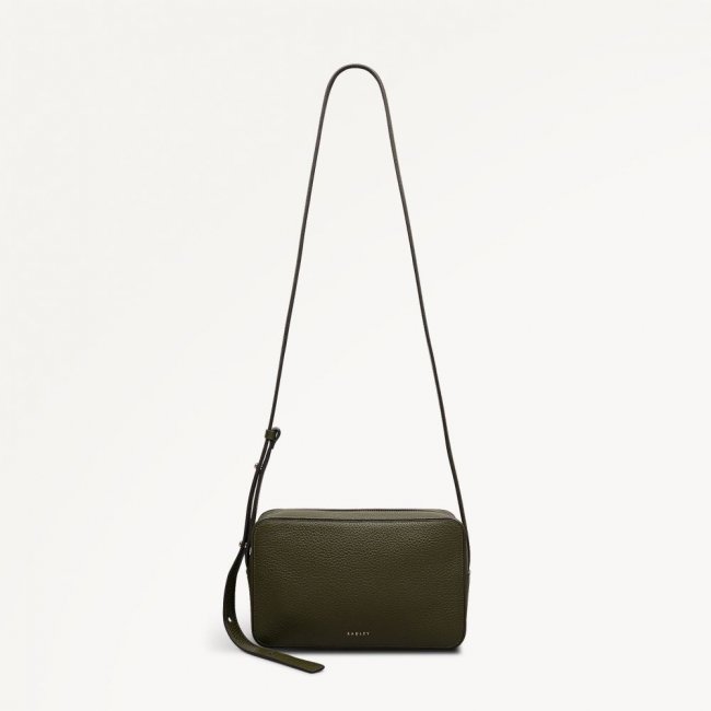 Radley London Quick Ship Women's Duchess Close - Small Ziptop Cross Body - Pine Needle  Radley London Quick Ship Women's Duchess Close - Small Ziptop Cross Body - Pine Needle