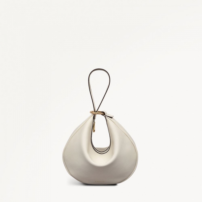 Radley London Quick Ship Women's The Harrington - Medium Ziptop Clutch - Chalk