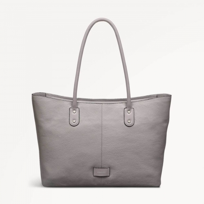 Radley London Quick Ship Women's Southwark Lane - Large Ziptop Tote - Ash