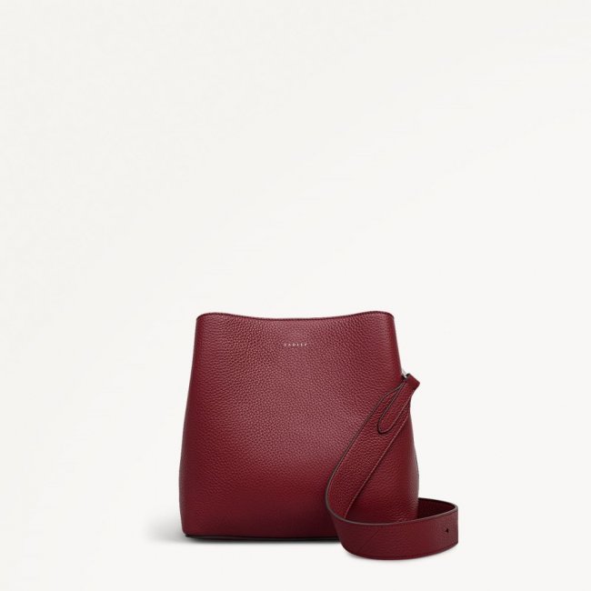 Radley London Quick Ship Women's Dukes Place - Medium Compartment Cross Body - Carmine  Radley London Quick Ship Women's Dukes Place - Medium Compartment Cross Body - Carmine