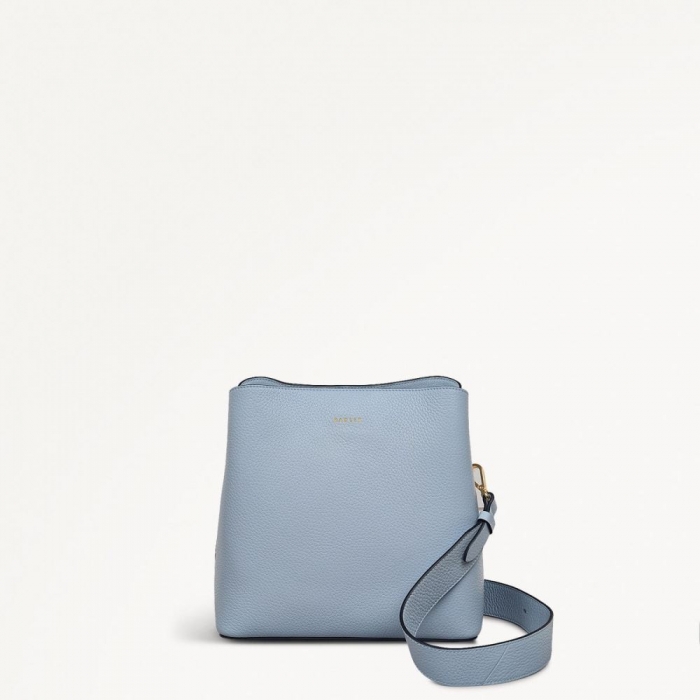 Radley London Quick Ship Women's Dukes Place - Medium Compartment Crossbody - Smoke Blue