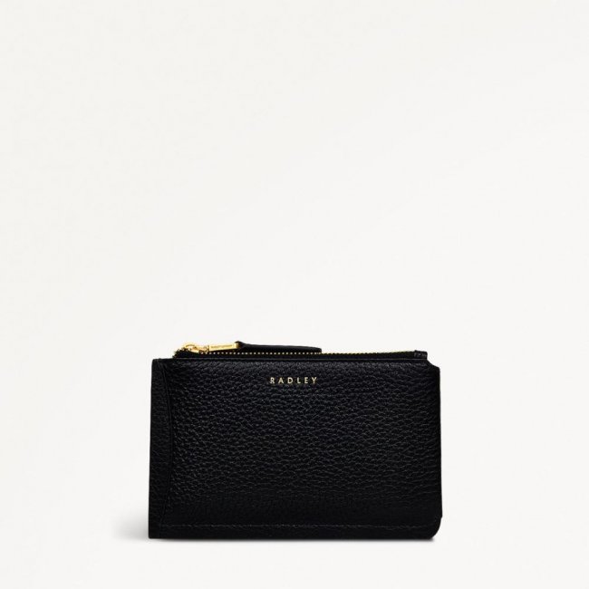 Radley London Quick Ship Women's The Chancery - Medium Ziptop Coin Purse - Black  Radley London Quick Ship Women's The Chancery - Medium Ziptop Coin Purse - Black