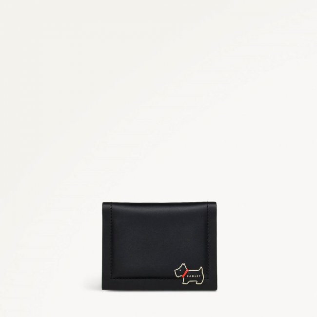 Radley London Quick Ship Women's Heritage Lane - Small Card Holder - Black  Radley London Quick Ship Women's Heritage Lane - Small Card Holder - Black