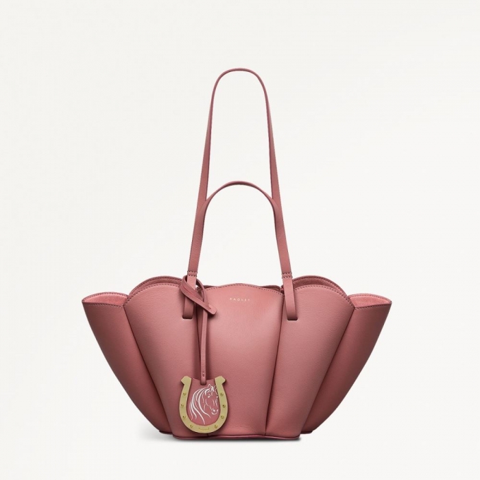 Radley London Quick Ship Women's Kentucky Derby SS25 - Small Open Top Grab - Sienna Pink