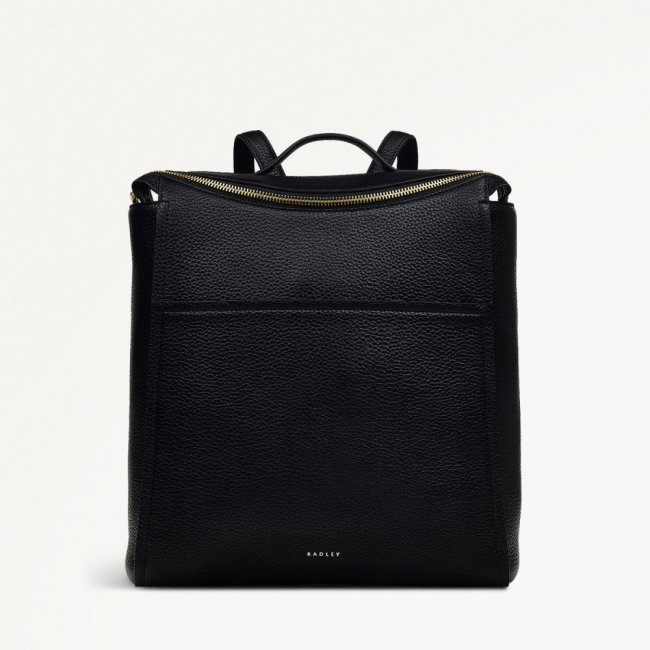 Radley London Quick Ship Women's Oak Street - Medium Ziptop Backpack - Black  Radley London Quick Ship Women's Oak Street - Medium Ziptop Backpack - Black