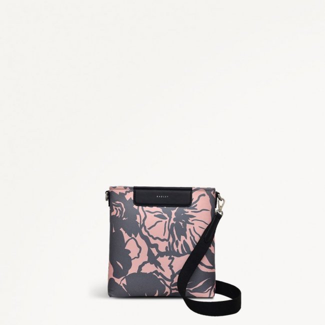 Radley London Quick Ship Women's Southwell Gardens - Floral - Small Ziptop Cross Body - Black  Radley London Quick Ship Women's Southwell Gardens - Floral - Small Ziptop Cross Body - Black