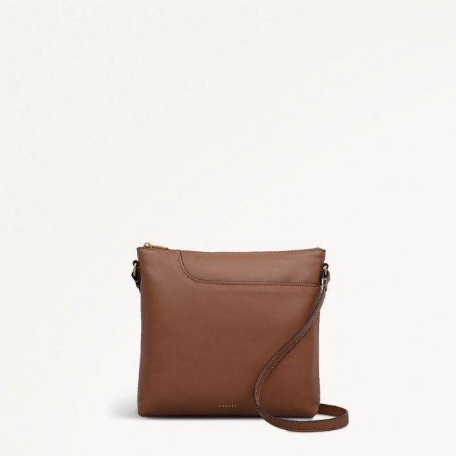 Radley London Quick Ship Women's Pockets - Large Ziptop Ns Cross Body - Saddle  Radley London Quick Ship Women's Pockets - Large Ziptop Ns Cross Body - Saddle