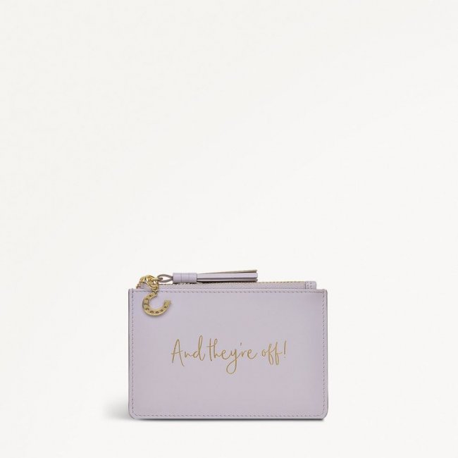 Radley London Quick Ship Women's Kentucky Derby SS25 - Small Ziptop Coin Purse - Thistle  Radley London Quick Ship Women's Kentucky Derby SS25 - Small Ziptop Coin Purse - Thistle