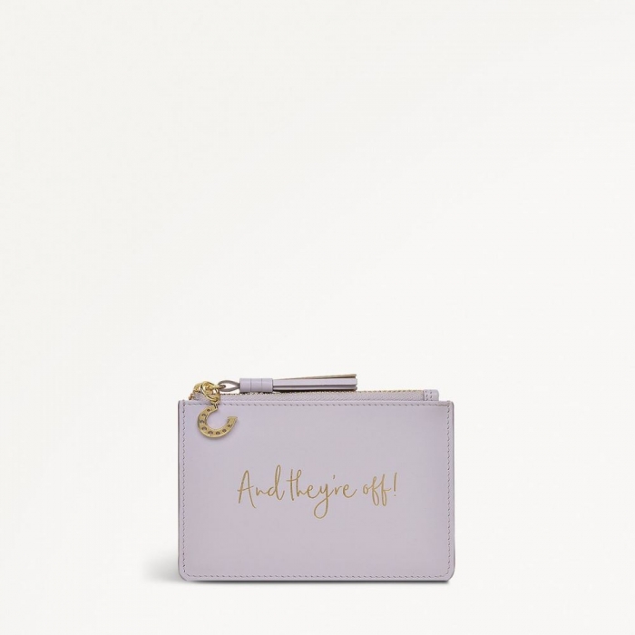 Radley London Quick Ship Women's Kentucky Derby SS25 - Small Ziptop Coin Purse - Thistle