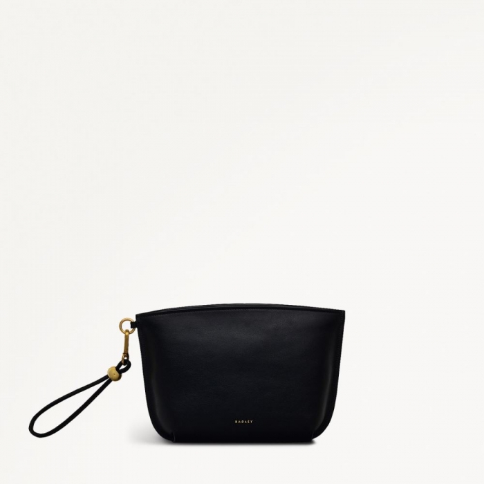 Radley London Quick Ship Women's The Romilly - Medium Ziptop Clutch - Black