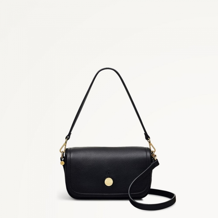 Radley London Quick Ship Women's Bathurst Mews - Small Flapover Crossbody - Black