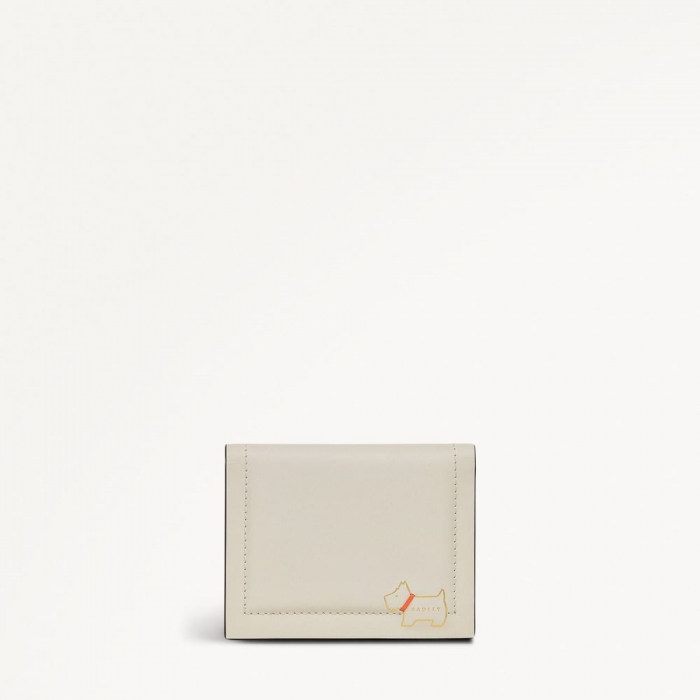 Radley London Quick Ship Women's Heritage Lane - Small Card Holder - Chalk