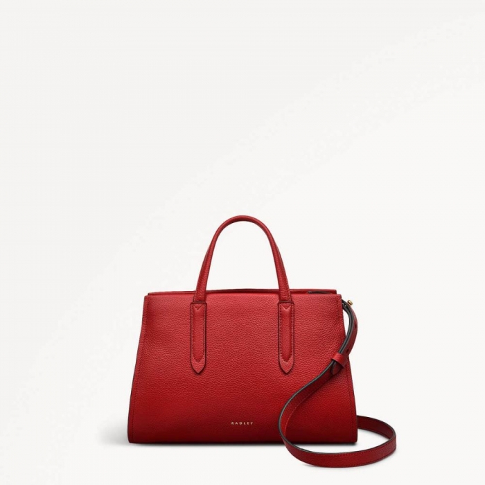 Radley London Quick Ship Women's Arlington Court - Small Zip Around Grab - Poinsettia