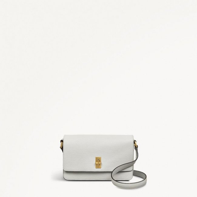 Radley London Quick Ship Women's Threadneedle Street - Small Flapover Crossbody - Mist  Radley London Quick Ship Women's Threadneedle Street - Small Flapover Crossbody - Mist