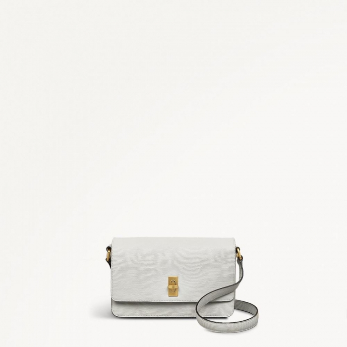 Radley London Quick Ship Women's Threadneedle Street - Small Flapover Crossbody - Mist