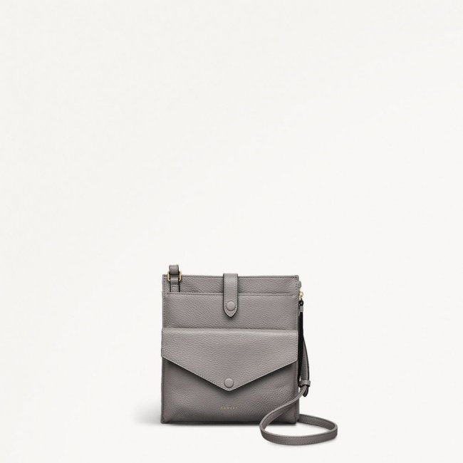 Radley London Quick Ship Women's Wilton Way - Small Ziptop Crossbody - Ash  Radley London Quick Ship Women's Wilton Way - Small Ziptop Crossbody - Ash
