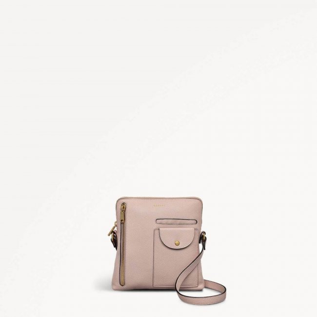 Radley London Quick Ship Women's Ridge Park - Small Ziptop Crossbody - Clay Pink